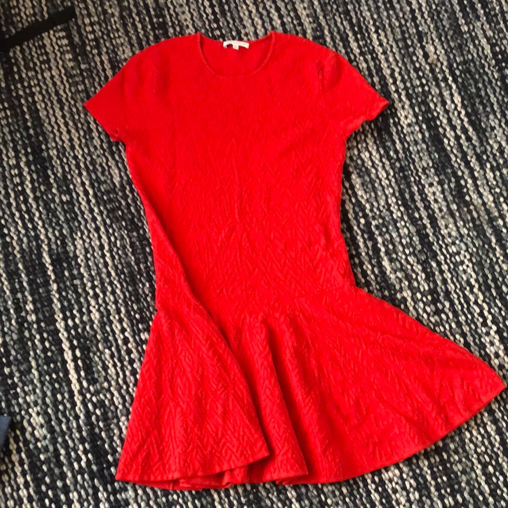 Rebecca Minkoff red swing dress Large